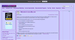 Desktop Screenshot of home-business.lizebiz.com