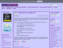 Tablet Screenshot of home-business.lizebiz.com